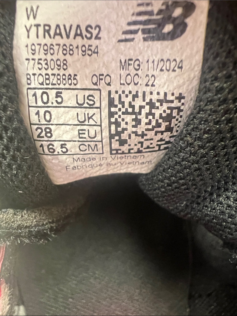 New Balance Kids  Rave Run v2 Bungee Lace 10.5 - Picture 8 of 9